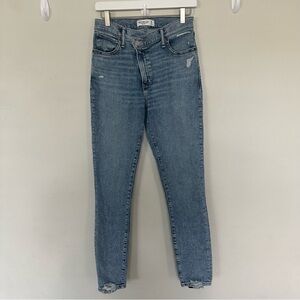 Abercrombie &‎ Fitch The Super Skinny Ankle High Rise Jeans Size 28/6L